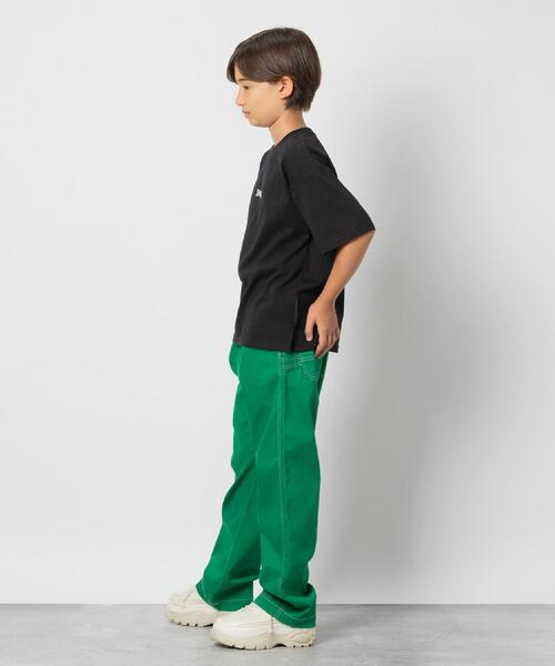 SPALDING(スポルディング)の「SPALDING(スポルディング)【キッズ】コートプリント半袖Tシャツ(Tシャツ/カットソー・キッズ・グリーン/ブラック・150/160/130/140)」の19枚目の写真