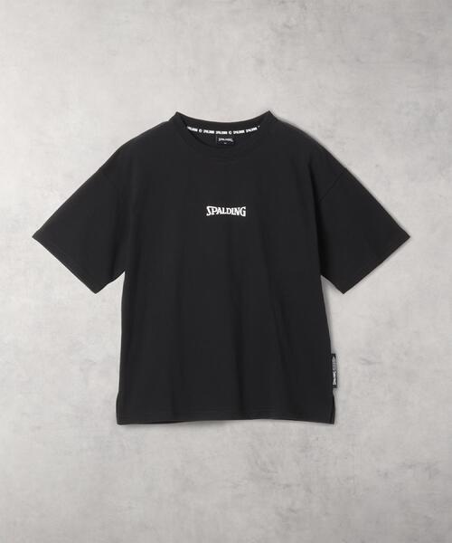 SPALDING(スポルディング)の「SPALDING(スポルディング)【キッズ】コートプリント半袖Tシャツ(Tシャツ/カットソー・キッズ・グリーン/ブラック・150/160/130/140)」の22枚目の写真