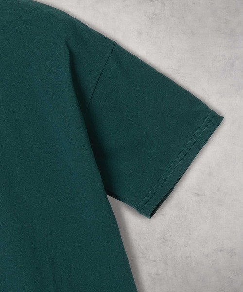 SPALDING(スポルディング)の「SPALDING(スポルディング)【キッズ】コートプリント半袖Tシャツ(Tシャツ/カットソー・キッズ・グリーン/ブラック・150/160/130/140)」の6枚目の写真