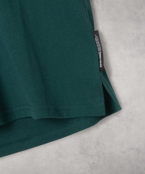SPALDING(スポルディング)の「SPALDING(スポルディング)【キッズ】コートプリント半袖Tシャツ(Tシャツ/カットソー・キッズ・グリーン/ブラック・150/160/130/140)」の5枚目の写真