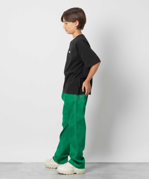 SPALDING(スポルディング)の「SPALDING(スポルディング)【キッズ】コートプリント半袖Tシャツ(Tシャツ/カットソー・キッズ・グリーン/ブラック・150/160/130/140)」の15枚目の写真