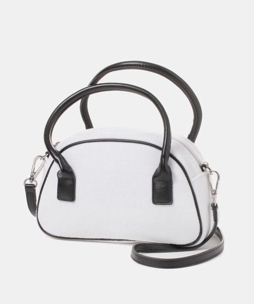 FOREVER 21(フォーエバー トゥエンティーワン)の「2WAYハンドバッグ(ハンドバッグ・レディース・ブラック/ホワイト系その他・FREE)」の2枚目の写真