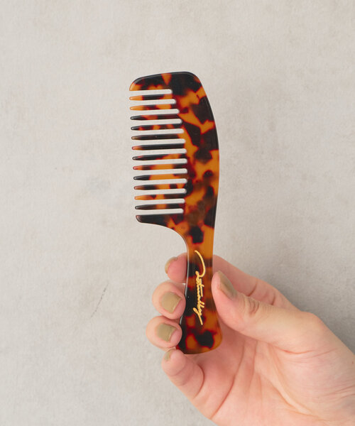 Actually（アクチュアリー）の「アセチコーム　持ち手付（ヘアブラシ・レディース・ブラウン/イエロー/グリーン・0）」の7枚目の写真