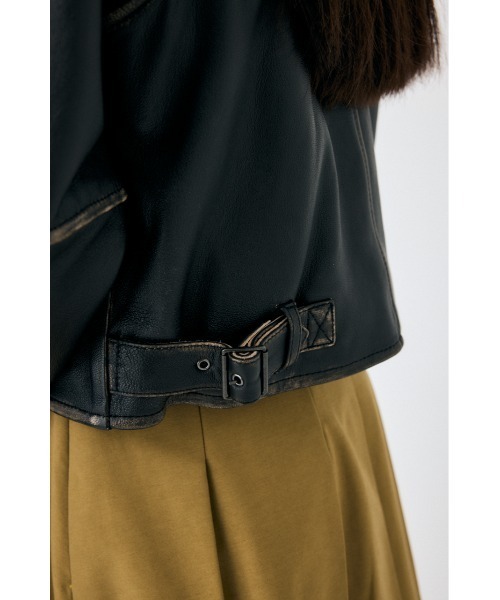 セール】LEATHER FLIGHT ジャケット（その他アウター）｜MOUSSY