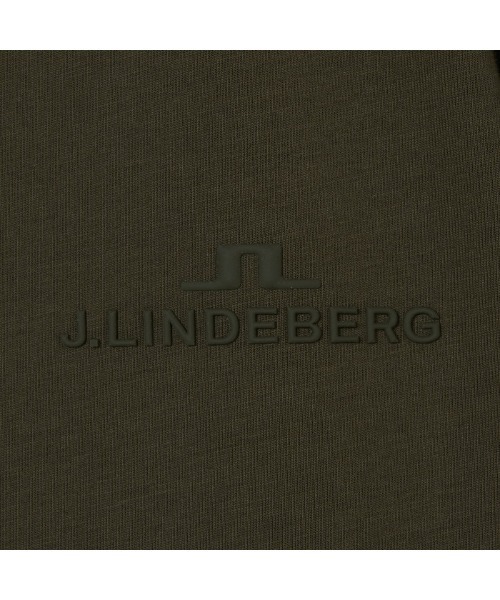 J.LINDEBERG（ジェイリンドバーグ）の「【J.LINDEBERG/GOLF】コットンTシャツ（Tシャツ/カットソー・メンズ・カーキ/ブラック/ネイビー/ブルー/グレー・46）」の15枚目の写真