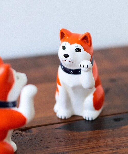 別注】中外陶園 / まねき犬 左手 3号（インテリア雑貨）｜BEAMS JAPAN