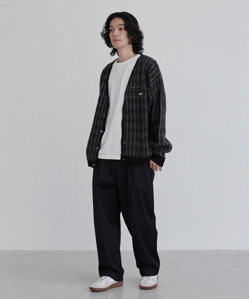 PENNEYS(ぺニーズ)の「【そうコレ!】Penneys(ぺニーズ)別注ジャガードシャギーニットカーディガン(カーディガン/ボレロ・メンズ・オフホワイト/ネイビー/ベージュ/ブラック・XL/L/M/S)」の9枚目の写真