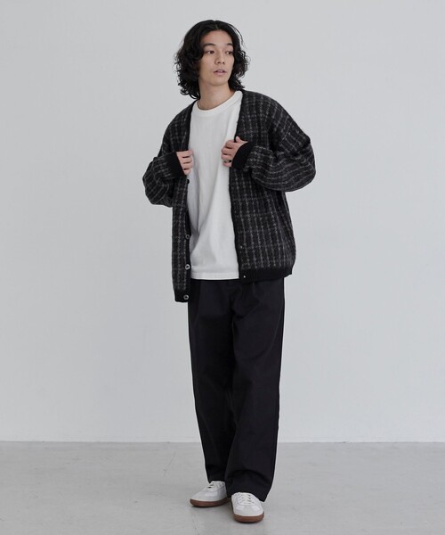 PENNEYS(ぺニーズ)の「【そうコレ!】Penneys(ぺニーズ)別注ジャガードシャギーニットカーディガン(カーディガン/ボレロ・メンズ・オフホワイト/ネイビー/ベージュ/ブラック・XL/L/M/S)」の11枚目の写真