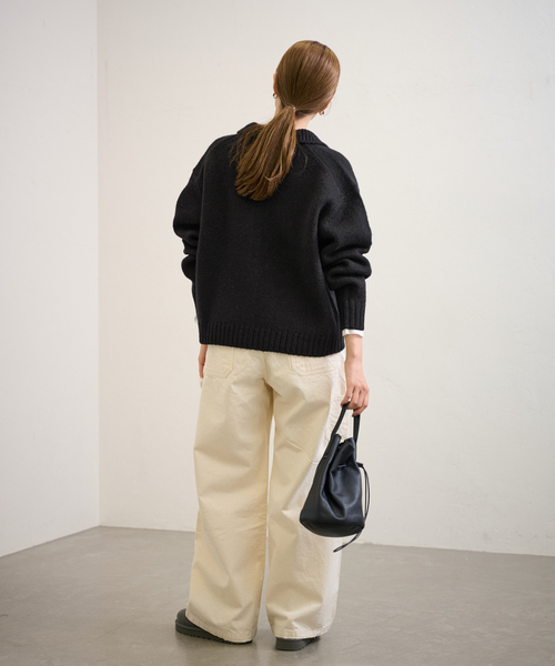 FRAMeWORK（フレームワーク）の「メタルボタン衿付き