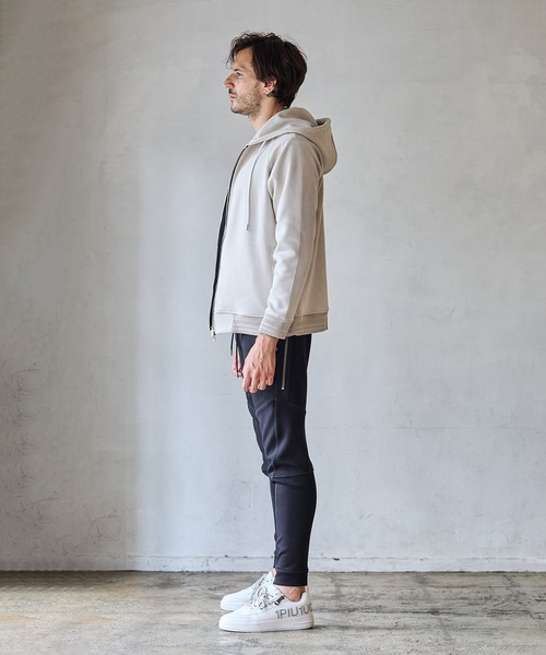 RATTLE TRAP（ラトルトラップ）の「フェイクスエードZIPUPパーカー（パーカー・メンズ・ブラック/ブルー/ホワイト・M/L/LL）」の6枚目の写真