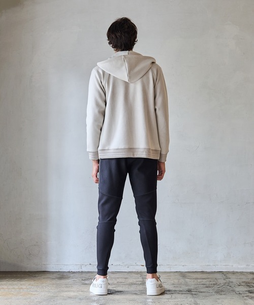 RATTLE TRAP（ラトルトラップ）の「フェイクスエードZIPUPパーカー（パーカー・メンズ・ブラック/ブルー/ホワイト・M/L/LL）」の7枚目の写真