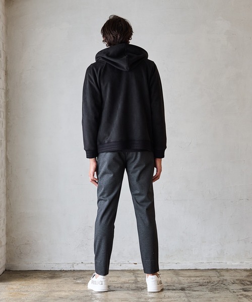 RATTLE TRAP（ラトルトラップ）の「フェイクスエードZIPUPパーカー（パーカー・メンズ・ブラック/ブルー/ホワイト・M/L/LL）」の17枚目の写真