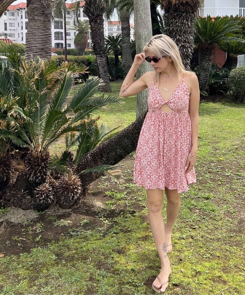 【セール】EVENING GLOW/ロキシーワンピース（ワンピース）｜ROXY（ロキシー）