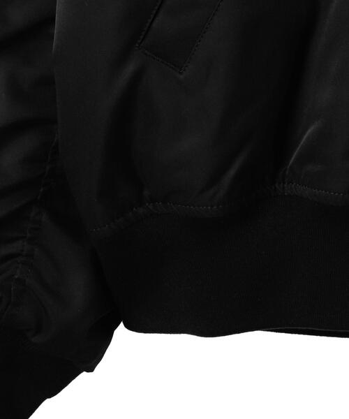 WEGO（ウィゴー）の「WEGO/パテッドフードMA-1（MA-1・メンズ・ブラック/カーキ・LARGE/MEDIUM）」の22枚目の写真