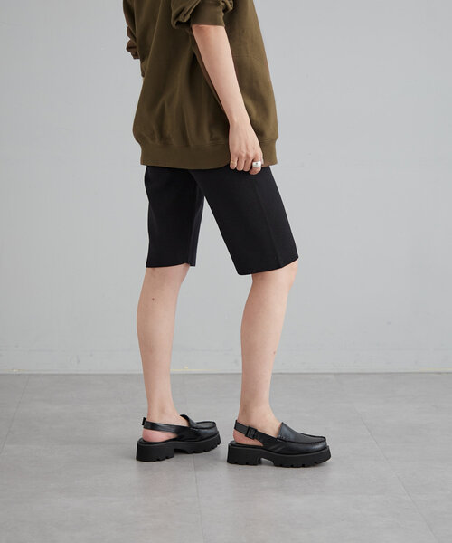 earthy（アーシー）の「ニットバイカーパンツ（その他パンツ・レディース・ブラック/ブラウン・FREE）」の9枚目の写真