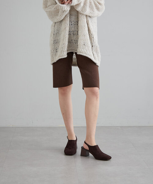 earthy（アーシー）の「ニットバイカーパンツ（その他パンツ・レディース・ブラック/ブラウン・FREE）」の13枚目の写真