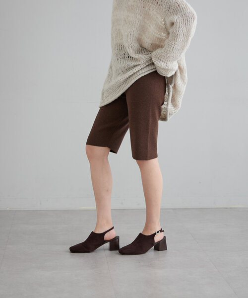 earthy（アーシー）の「ニットバイカーパンツ（その他パンツ・レディース・ブラック/ブラウン・FREE）」の17枚目の写真