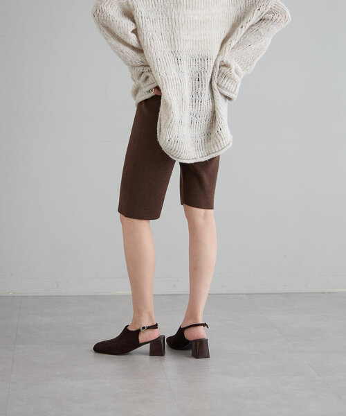 earthy（アーシー）の「ニットバイカーパンツ（その他パンツ・レディース・ブラック/ブラウン・FREE）」の19枚目の写真