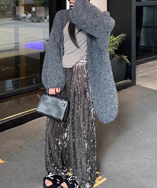 【セール】オーバーサイズニットカーディガン（カーディガン/ボレロ）｜N.s（エヌドットエス）