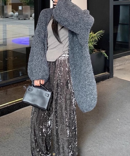 【セール】オーバーサイズニットカーディガン（カーディガン/ボレロ）｜N.s（エヌドットエス）