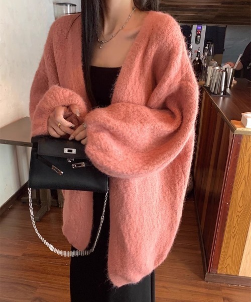 【セール】オーバーサイズニットカーディガン（カーディガン/ボレロ）｜N.s（エヌドットエス）