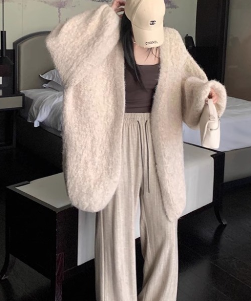 【セール】オーバーサイズニットカーディガン（カーディガン/ボレロ）｜N.s（エヌドットエス）