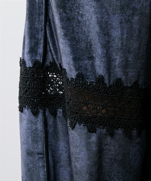 TTOL（トール）の「レースドッキングトラックパンツ（その他パンツ・レディース・ブラック/グレー・M-L/L-XL/3L～4L）」の17枚目の写真