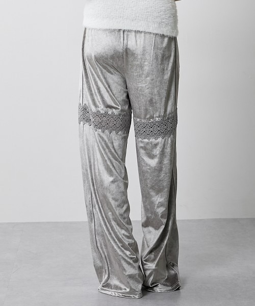 TTOL（トール）の「レースドッキングトラックパンツ（その他パンツ・レディース・ブラック/グレー・M-L/L-XL/3L～4L）」の21枚目の写真