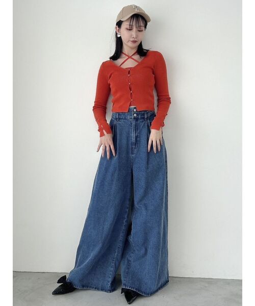 NEW ERA（ニューエラ）の「【NEW ERA×dazzlin】9FORTY（キャップ・レディース・ベージュ/ブラック/その他・FREE）」の10枚目の写真