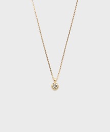 K18ダイヤモンドネックレス（0.05ct）（ネックレス）｜NOJESS 