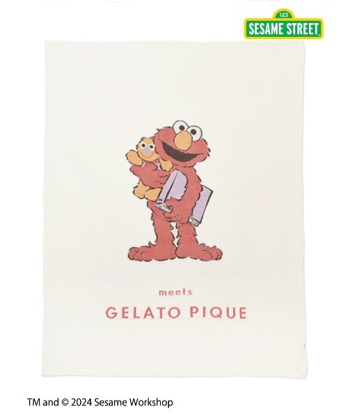 新品 最安値 【SESAME STREET】【Sleep】ジャガードマルチカバー gelato pique Sleep（ジェラートピケスリープ）の「【SESAME