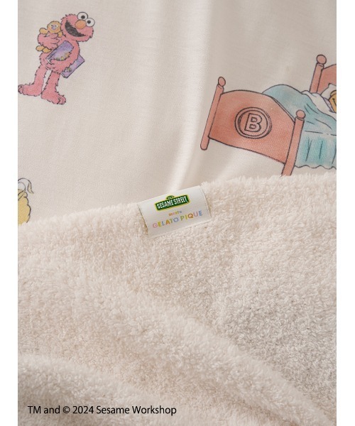 新品 最安値 【SESAME STREET】【Sleep】ジャガードマルチカバー 新品 最安値 【SESAME STREET】【Sleep】ジャガードマルチカバー