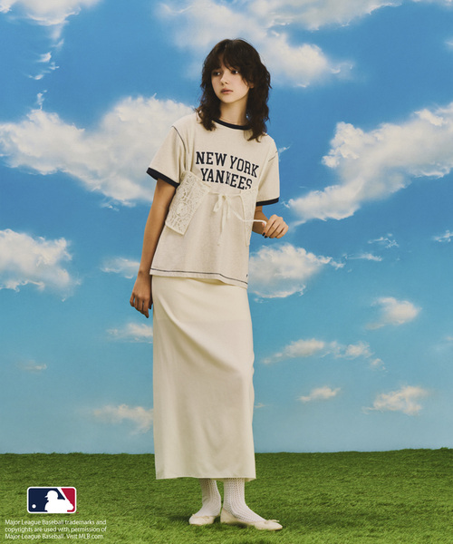 ロペピクニック カットソー シャツ トップス 半袖 ジュン レディース 38サイズ ネイビー ROPE PICNIC RENUロゴTシャツ⁄接触冷感｜ロペピクニック ⁄ ビス ⁄ ジュンレッドの