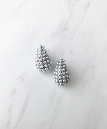 パールモチーフドロップピアス
