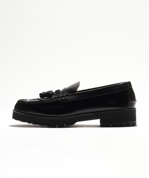 The Kenford Fineshoes】TANK SOLE LOAFERS QUILT TASSEL