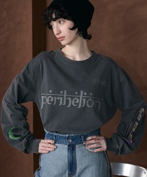 le ELMi | 【Uniquely bold design】graphic long sleeve tee /  ピグメント加工 ヴィンテージライク グラフィックロンT(Tシャツ/カットソー)