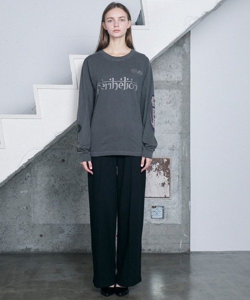 セール】【Uniquely bold design】graphic long sleeve tee