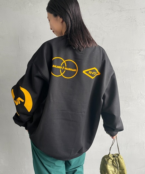 2025年 お歳暮・冬ギフト特集 STACKHOUSE RVCA/ルーカ] CR スウェット バックプリント トップス