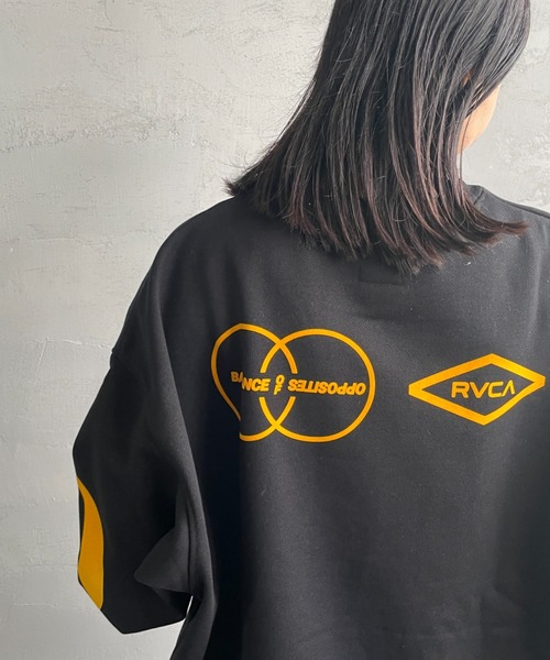 RVCA/ルーカ] STACKHOUSE CR バックプリント スウェット