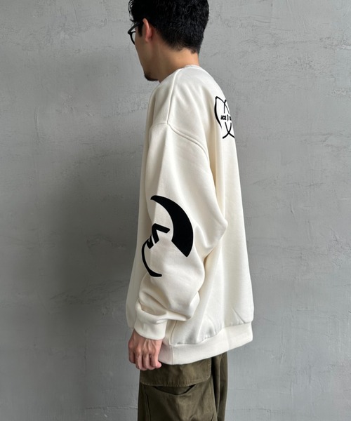 RVCA/ルーカ] STACKHOUSE CR バックプリント スウェット