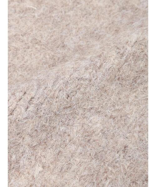 Samansa Mos2（サマンサ モスモス）の「【ハンドウォッシャブル】メランジリブマフラー（ストール/ショール・レディース・ブラウン/ベージュ/オレンジ・F）」の16枚目の写真