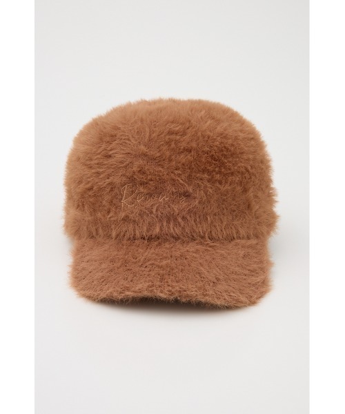 RODEO CROWNS WIDE BOWL（ロデオクラウンズワイドボウル）の「カラーシャギー キャップ（キャップ・レディース・ブラウン/ライトグレー/アイボリー/ブラック・FREE）」の12枚目の写真