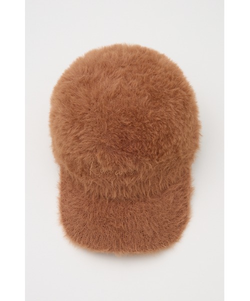 RODEO CROWNS WIDE BOWL（ロデオクラウンズワイドボウル）の「カラーシャギー キャップ（キャップ・レディース・ブラウン/ライトグレー/アイボリー/ブラック・FREE）」の13枚目の写真