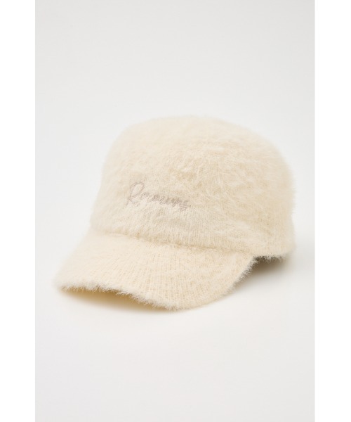 RODEO CROWNS WIDE BOWL（ロデオクラウンズワイドボウル）の「カラーシャギー キャップ（キャップ・レディース・ブラウン/ライトグレー/アイボリー/ブラック・FREE）」の19枚目の写真