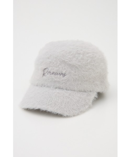 RODEO CROWNS WIDE BOWL（ロデオクラウンズワイドボウル）の「カラーシャギー キャップ（キャップ・レディース・ブラウン/ライトグレー/アイボリー/ブラック・FREE）」の14枚目の写真