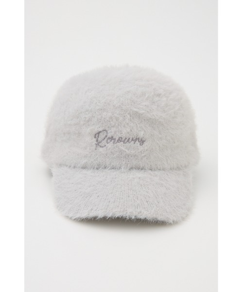 RODEO CROWNS WIDE BOWL（ロデオクラウンズワイドボウル）の「カラーシャギー キャップ（キャップ・レディース・ブラウン/ライトグレー/アイボリー/ブラック・FREE）」の17枚目の写真