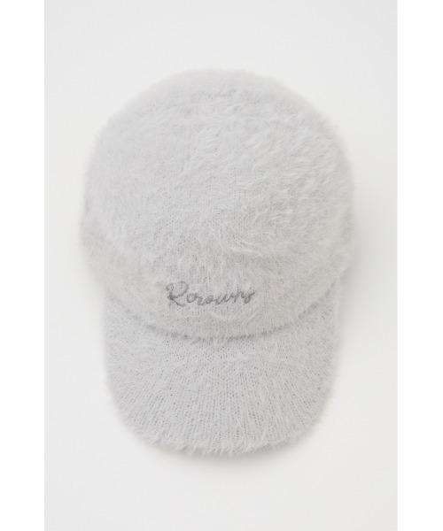 RODEO CROWNS WIDE BOWL（ロデオクラウンズワイドボウル）の「カラーシャギー キャップ（キャップ・レディース・ブラウン/ライトグレー/アイボリー/ブラック・FREE）」の18枚目の写真