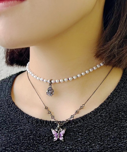 ANNA SUI - ANNA SUI アナスイ シルバー925 薔薇 ネックレス