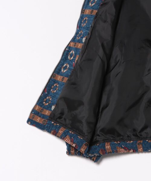 Soupy Soupy（スーピースーピー）の「patterned all over Gobelin blouson/総柄 ゴブラン織り ブルゾン（ブルゾン・メンズ・ブルー/イエロー/ネイビー・M/L/XL）」の11枚目の写真