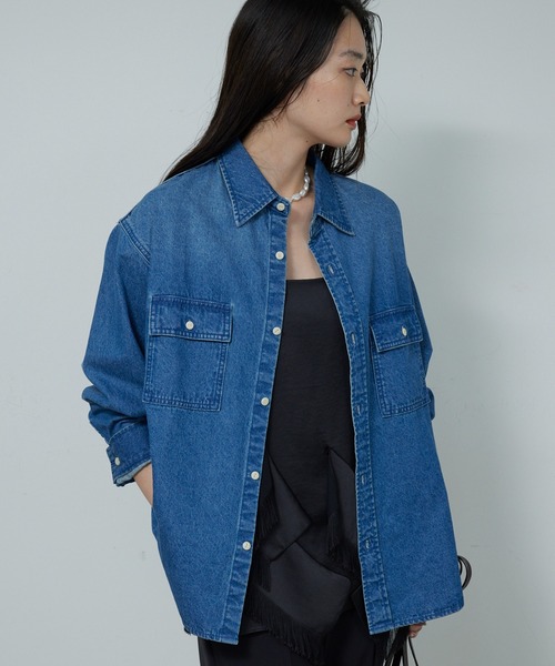 GALLARDAGALANTE（ガリャルダガランテ）の「デニムシャツ（シャツ